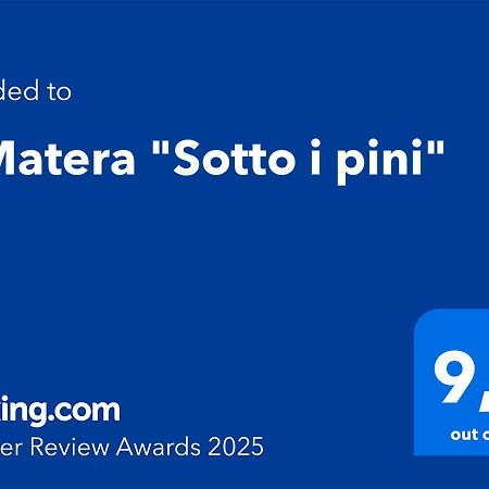 A Matera "Sotto I Pini" Villa Ngoại thất bức ảnh