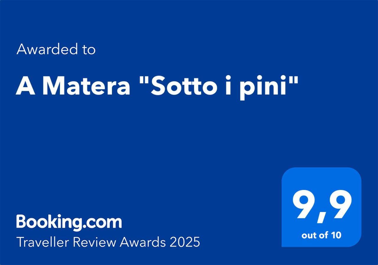 A Matera "Sotto I Pini" Villa Ngoại thất bức ảnh